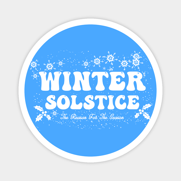 Winter Solstice Magnet by Wintrly